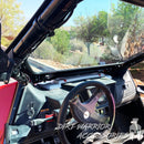 Close-up of ARCTIC CAT WILDCAT 1000 FRONT WINDSHIELD 2013-18 interior  'Dirt Warrior Accessories' 