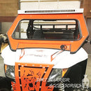 ARCTIC CAT WILDCAT SPORTTRAIL 700 FRONT WINDSHIELD 2014-18 'Dirt Warrior Accessories' branding.