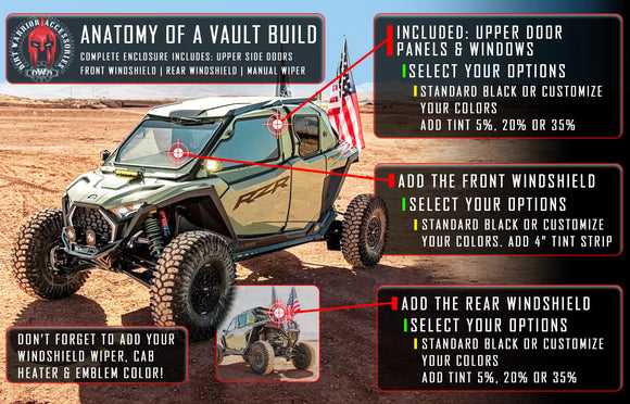Anatomy of a Dirt Warrior Accessories Cab Enclosure "The Vault" Build. 