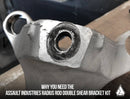 Assault Industries Radius Rod Double Shear Bracket Kit (Fits: Can-Am Maverick X3)