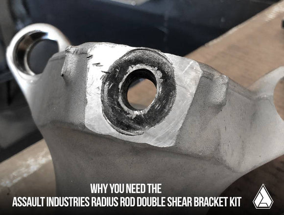 Assault Industries Radius Rod Double Shear Bracket Kit (Fits: Can-Am Maverick X3)
