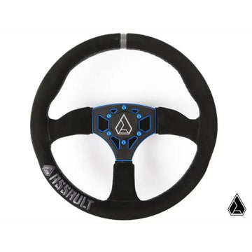 Assault Industries 350R Suede UTV Steering Wheel Blue