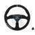 Assault Industries 350R Suede UTV Steering Wheel Blue