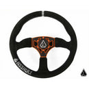 Assault Industries 350R Suede UTV Steering Wheel Orange
