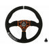 Assault Industries 350R Suede UTV Steering Wheel Orange