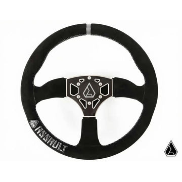 Assault Industries 350R Suede UTV Steering Wheel White