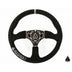 Assault Industries 350R Suede UTV Steering Wheel White
