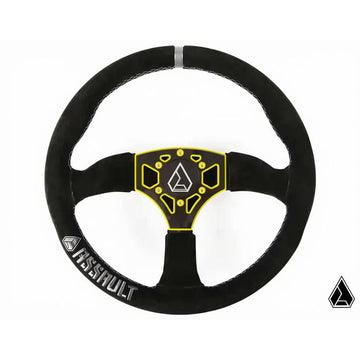 Assault Industries 350R Suede UTV Steering Wheel Gold