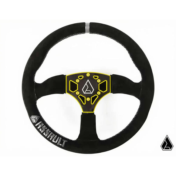 Assault Industries 350R Suede UTV Steering Wheel Gold