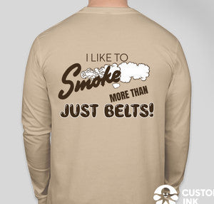 Smoke Belts Long Sleeve T-Shirt