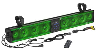 Boss Audio Plug N Play 36" Sound Bar 8 Speakers Fits 1.5-2" Bars