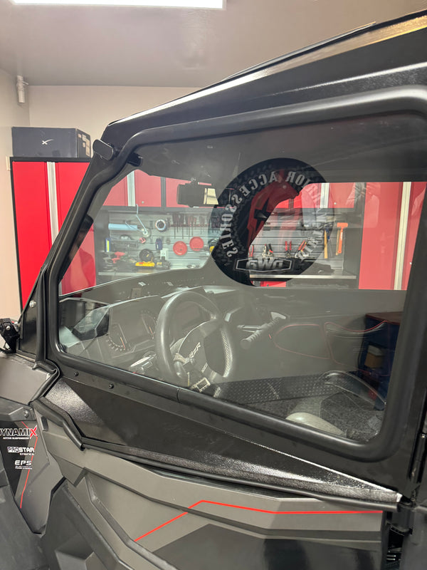 POLARIS RZR Turbo S 4-SEAT Cab Enclosure "THE VAULT" Upper Side Doors & Panels (Patent Pending)