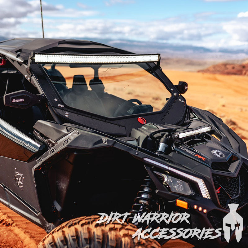 SXS Front Windshield For Your Can-Am Maverick X3 2016+ | Dirt