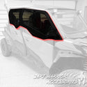 CANAM COMMANDER 2021+ 4-SEAT Cab Enclosure "THE VAULT" Upper Side Doors & Panels (Patent Pending)