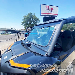 CANAM COMMANDER REAR WINDSHIELD 2-SEAT 2021+ 'Dirt Warrior Accessories' 