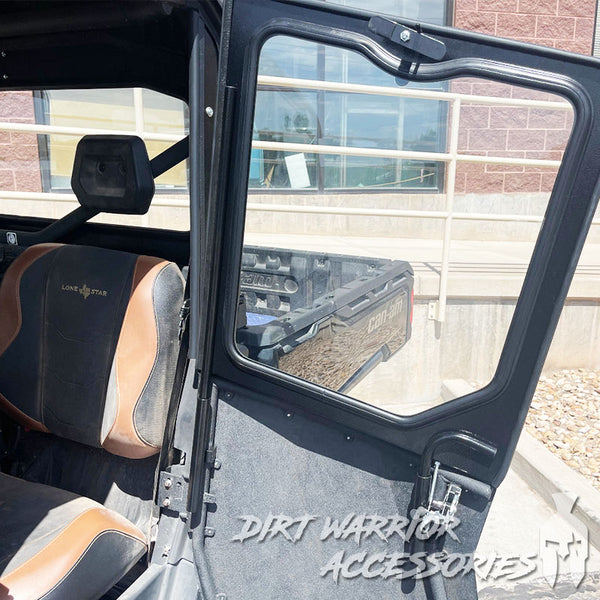 CANAM DEFENDER 4-SEAT Cab Enclosure "THE VAULT" 2016+ Upper Side Doors & Panels to go with Super ATV Doors (Patent Pending) Dirt Warrior Accessories