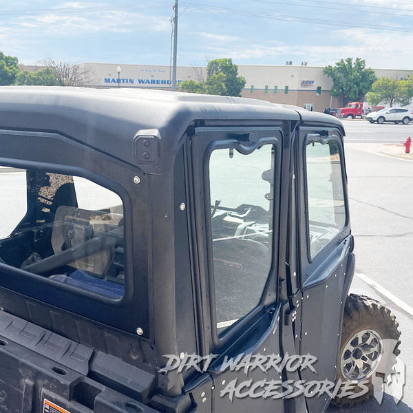 CANAM DEFENDER 4-SEAT Cab Enclosure "THE VAULT" 2016+ Upper Side Doors & Panels to go with Super ATV Doors (Patent Pending) Dirt Warrior Accessories