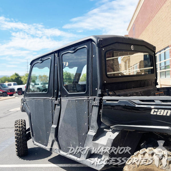 CANAM DEFENDER 4-SEAT Cab Enclosure "THE VAULT" 2016+ Upper Side Doors & Panels to go with Super ATV Doors (Patent Pending) Dirt Warrior Accessories