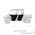 CANAM DEFENDER 4-SEAT Cab Enclosure "THE VAULT" 2016+ Upper Side Doors & Panels to go with Super ATV Doors (Patent Pending) Dirt Warrior Accessories