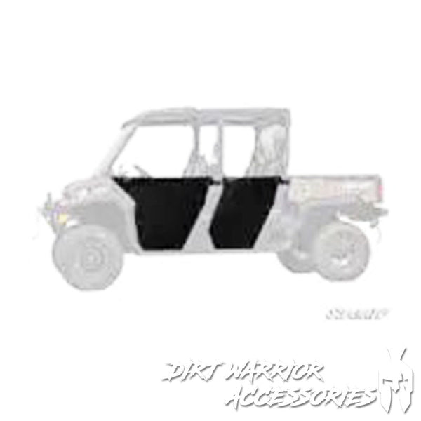 CANAM DEFENDER 4-SEAT Cab Enclosure "THE VAULT" 2016+ Upper Side Doors & Panels to go with Super ATV Doors (Patent Pending) Dirt Warrior Accessories