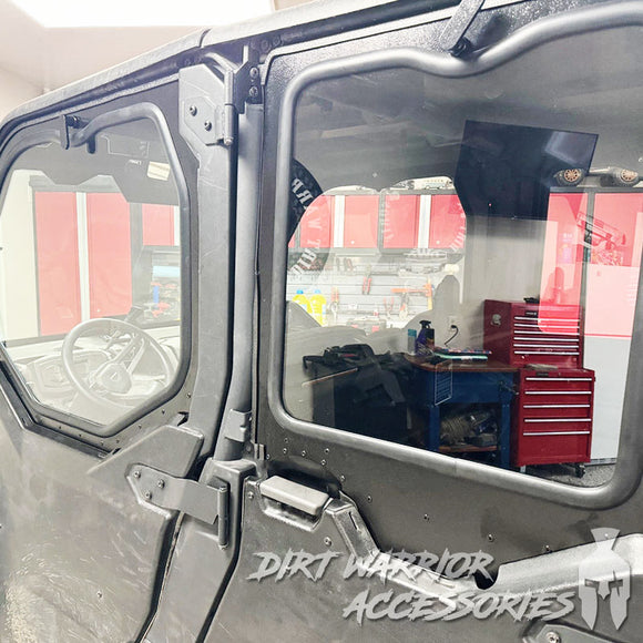 CANAM DEFENDER 4-SEAT Cab Enclosure "THE VAULT" Upper Side Doors & Panels (patent pending) 'Dirt Warrior Accessories' 