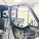 CANAM DEFENDER 4-SEAT Cab Enclosure "THE VAULT" Upper Side Doors & Panels (patent pending) 'DIRT WARRIOR ACCESSORIES' 