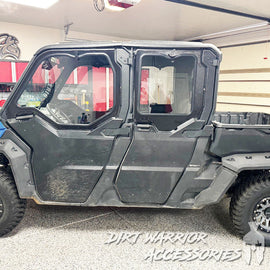 CANAM DEFENDER 4-SEAT Cab Enclosure "THE VAULT" Upper Side Doors & Panels (patent pending)