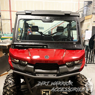 CANAM DEFENDER FRONT WINDSHIELD 2015+ 'Dirt Warrior Accessories'