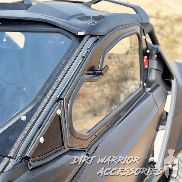 CANAM MAV R 2-SEAT Cab Enclosure THE VAULT Upper Side Doors & Panels (patent pending) 'Dirt Warrior Accessories'