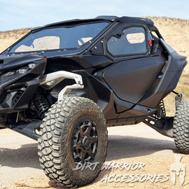 CANAM MAV R 2-SEAT Cab Enclosure THE VAULT Upper Side Doors & Panels (patent pending)  'Dirt Warrior Accessories'