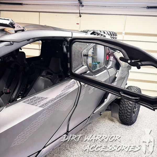 CANAM MAV R 4-SEAT Cab Enclosure THE VAULT Upper Side Doors & Panels 'Dirt Warrior Accessories' 
