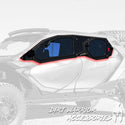 CANAM MAV R 4-SEAT Cab Enclosure "THE VAULT" Upper Side Doors & Panels (patent pending)