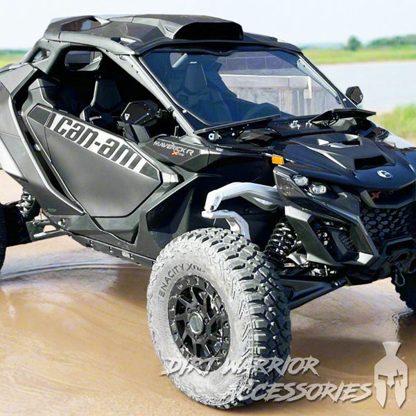 UTV Rear Windshield - Can-Am Maverick R 2024+ | Dirt Warrior