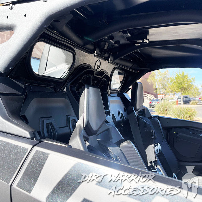 SXS Rear Windshield - Can-Am Maverick R 2024+ | Dirt Warrior
