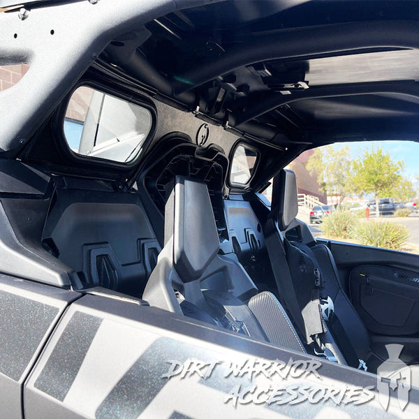 SXS Rear Windshield - Can-Am Maverick R 2024+ | Dirt Warrior