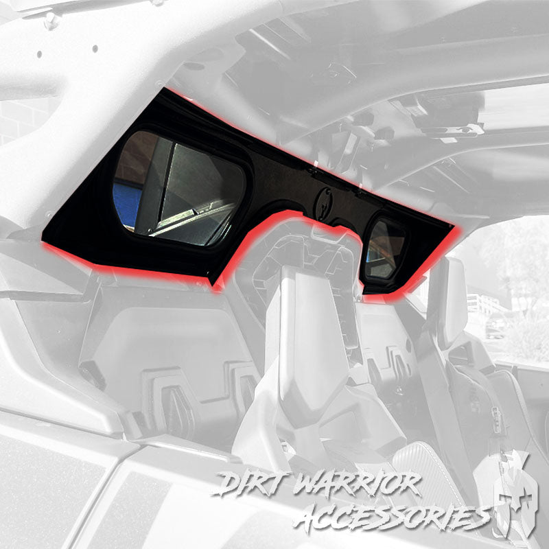 SXS Rear Windshield - Can-Am Maverick R 2024+ | Dirt Warrior