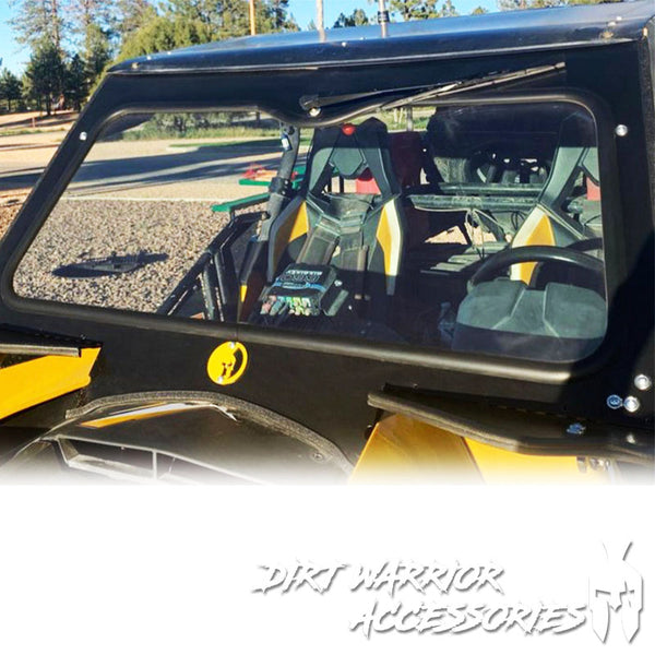 CANAM MAVERICK FRONT WINDSHIELD 2013-2018 'Dirt Warrior Accessories' 