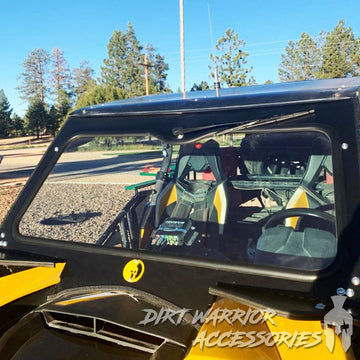 CANAM MAVERICK FRONT WINDSHIELD 2013-2018 'Dirt Warrior Accessories' 