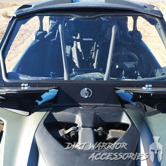 CAN-AM MAVERICK R MAX X RC FRONT WINDSHIELD 2026+ - Dirt Warrior Accessories