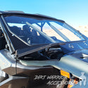 CANAM MAVERICK R MAX X RC FRONT WINDSHIELD 2026+ - Dirt Warrior Accessories