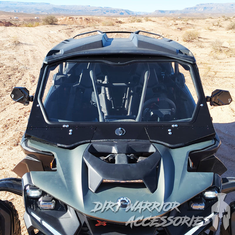 UTV Front Windshield - Can-Am Maverick R MAX X RC 2026+ | Dirt