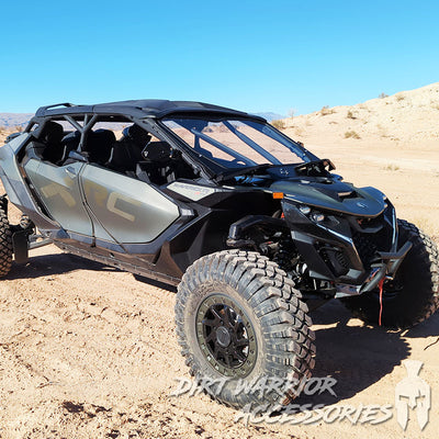 CAN-AM MAVERICK R MAX X RC FRONT WINDSHIELD 2026+ - Dirt Warrior Accessories