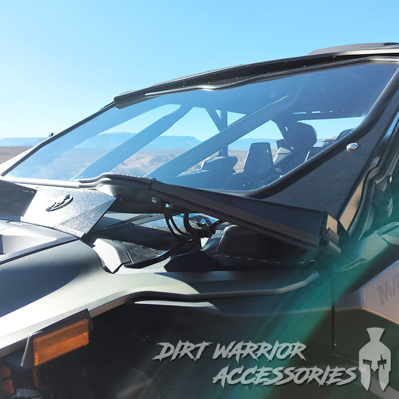 Custom Roll Cage UTV Front & Rear Windshields | Dirt Warrior