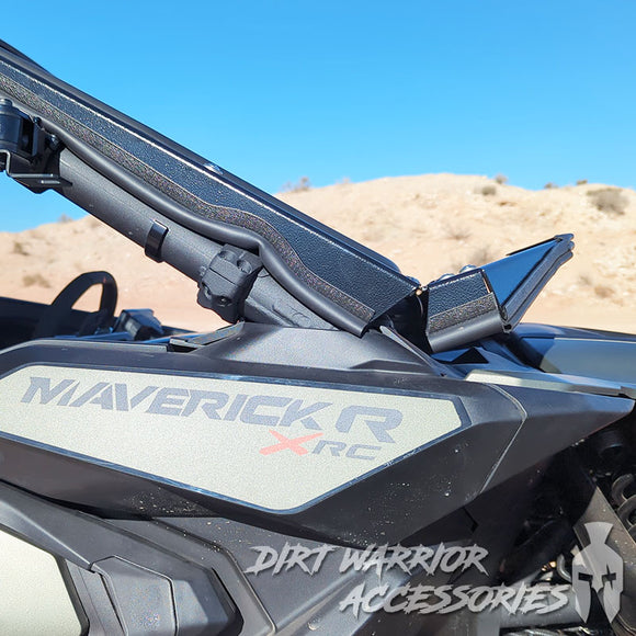 CAN-AM MAVERICK R MAX X RC FRONT WINDSHIELD 2026+ - Dirt Warrior Accessories