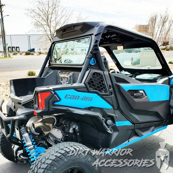 CANAM MAVERICK SPORTTRAIL REAR WINDSHIELD 2018+ 2-SEAT 'Dirt Warrior Accessories' 