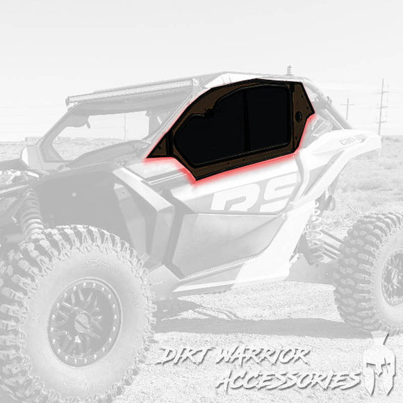 CAN-AM X3 2-SEAT Cab Enclosure "THE VAULT" Upper Side Doors & Panels (Patent Pending)