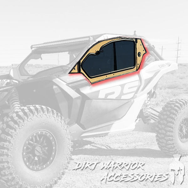 CANAM X3 2-SEAT Cab Enclosure "THE VAULT" Upper Side Doors & Panels (Patent Pending)