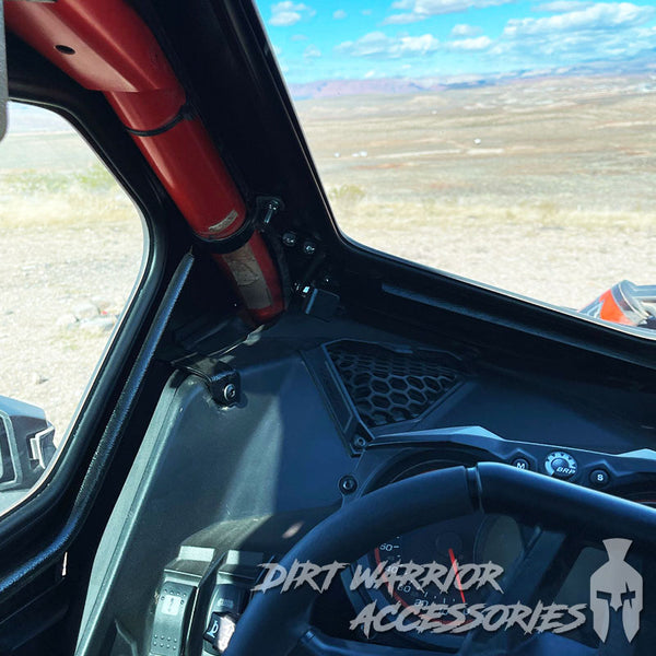 CANAM X3 4-SEAT Cab Enclosure THE VAULT Upper Side Doors & Panels (patent pending) Dirt Warrior Accessories
