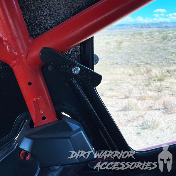 CANAM X3 4-SEAT Cab Enclosure THE VAULT Upper Side Doors & Panels (patent pending) Dirt Warrior Accessories