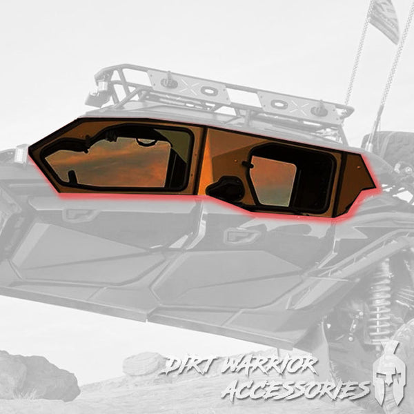 CANAM X3 4-SEAT Cab Enclosure "THE VAULT" Upper Side Doors & Panels (patent pending)